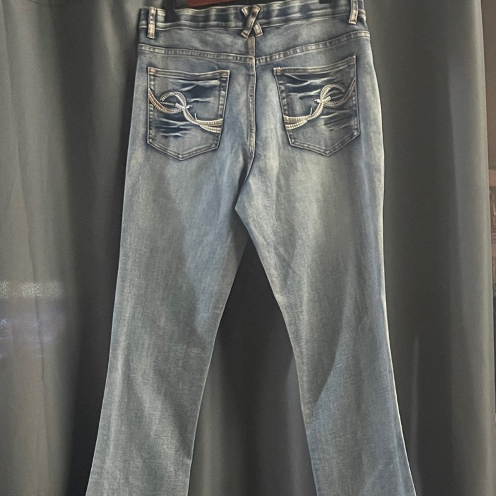Stylish Blue Boot Cut Women's Jeans